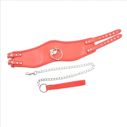 Role-playing SM Leather Posture BDSM Collar Sexual,Adult Game,Role Play,Choker Bondage Restraint,Submissive,Sex Toys for Couple