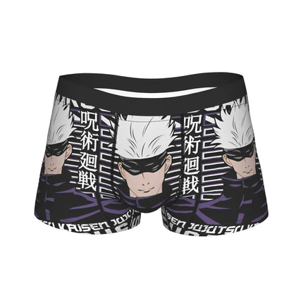 Humor Boxer Satoru Gojo Jujutsus Shorts Panties Briefs Men Underwear Kaisens Anime  Soft Underpants for Homme S-XXL