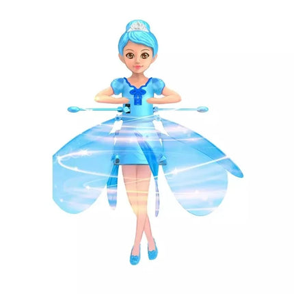 Children's Flying Doll Dancing Simulation Helicopter Gesture Induction Machine Rotating Flying Toy Luminous Toy Gift