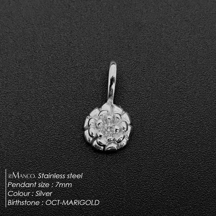 eManco Gold Color Stainless Steel Diverse Flower Charms Natural Style for DIY Jewelry  Everyday Use Factory Direct Sales