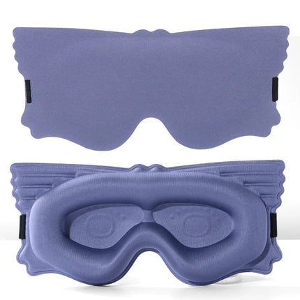 Adjustable 3D Mask Blindfold Eye Cover Eye Patch Women Men Soft Portable Blindfold Travel Eyepatch Sleeping Eye Mask Contoured