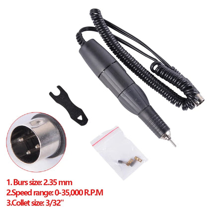 Myricko Dental Micromotor Polishing Micro Motor Handpiece 35000 RPM Dental Lab Equipment Dentist Tool