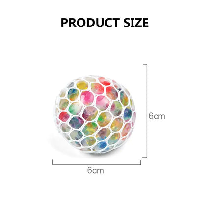 Creative Anxiety Autism  Adults Water Bead Decompression Stress Relief Balls Fidget  Squeeze Ball