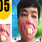 Rabbit tooth pattern / OneSize