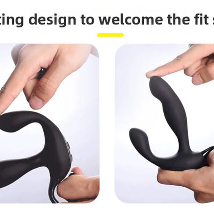 Men Adult Masturbator Prostate Massager Stimulate  Soft Silicone Anal Plug G spot Stimulator For Men Woman Couple Gay Sex Toy18+