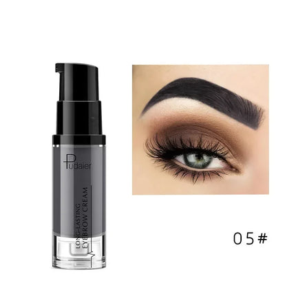 11 Colors Eyebrow Enhancers Makeup Waterproof 3D Natural Eye Brow Pomade Eyebrow Gel Caramel Brown Professional Makeup