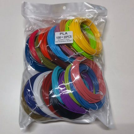 5M 20 Colors 3D Pen Refills Pla 3D Pen Printing Cables 3D Printer Filament Printing Materials High Precision Printer Cable