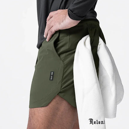 Men's Gym Shorts Quick Dry Running Basketball Jogger Short Pants Fitness Workout Streetwear Casual Sports Summer Bodybuilding