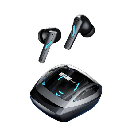 Choice Lenovo GT100 TWS Bluetooth 6.0 Gaming Earbuds Ultra Low Latency Long Endurance Wireless Headphone HD Voice Calls Earphone