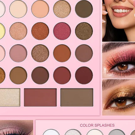 Ucanbe 86-color Pretty All Set Eyeshadow Palette Comprehensive Set