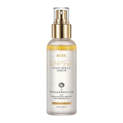 KOEC White Truffle First Spray Serum, Moisturizing Glowing Facial Setting Spray, Hydrating Nourishing Skin Care Mist 100ml