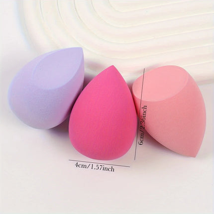 25PCS Latex-Free Makeup Sponge Set, Blendable for Liquid Foundation & Cream, Soft Face Cosmetic Tools Kit