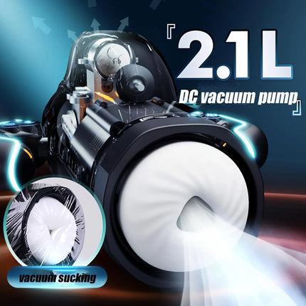 Automatic Male Masturbator Cup Heating Sucking Thrusting Heating Function Mens Blowjob Piston Sex Machine Adult Sex Toy for Men