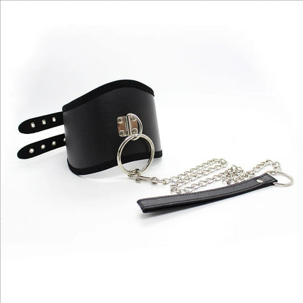 Role-playing SM Leather Posture BDSM Collar Sexual,Adult Game,Role Play,Choker Bondage Restraint,Submissive,Sex Toys for Couple