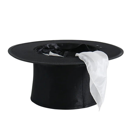 Dove Hat Scarf Disappeared Trick – Professional Magic Prop for Magician Street Stage Performance Magie Toys Illusion Gimmick