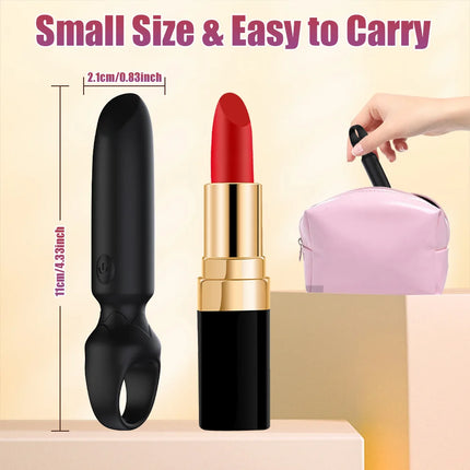 Mini Bullet Vibrator Adult Toys Vibrators Female Sex Toys 10 Vibration Lipstick G Spot Dildo Clitoral Vibrator for Women 18+