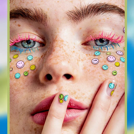 MLSMILE Shiny Pearlescent Colorful Mascara Waterproof Sweat Proof Quick Dry Lasting Matte Blue Mascara Glitter Gold Eyelashes