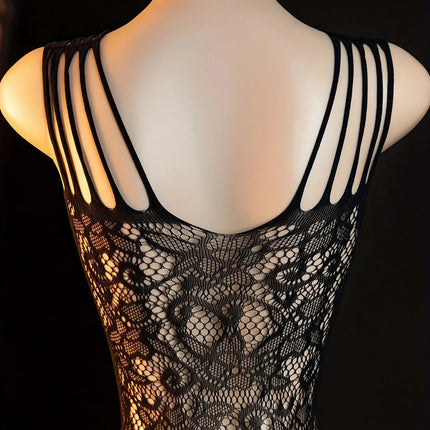 Hot Erotic Crotchless Lingerie Women Lace Open Bras Set Mesh Floral Print Bodystockings Sexy Teddy Bodysuits Porn Underwear Sets