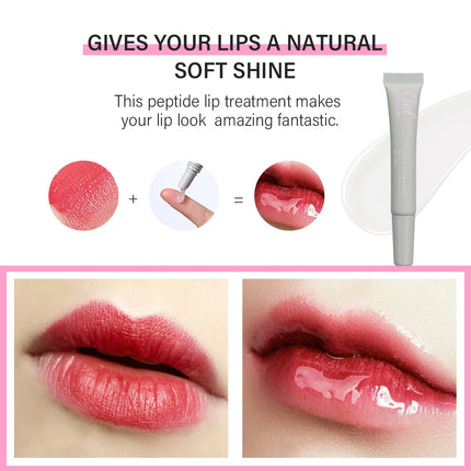 Moisturizing Lip Balm Nourishes Peptide Moisturizes Lightened Remove Dead Skin Lip Lines Anti-chapping Caramel Lip Care Gel
