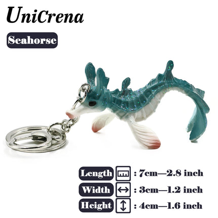 Fish Keychain Creative Handmade Fish Model Key Ring Trout/Snapper/Tuna/Salmon/Bass Keychain Fishing Themed Key Holder Accessory
