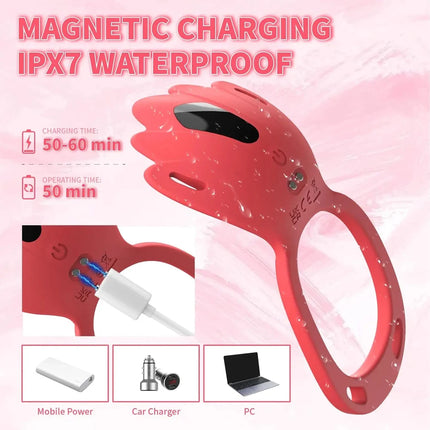 APP Remote Control Wearable Panty Vibrator for Women Vibrating Clit Stimulator Penis Ring for Men Female Sex Toys Couples Games