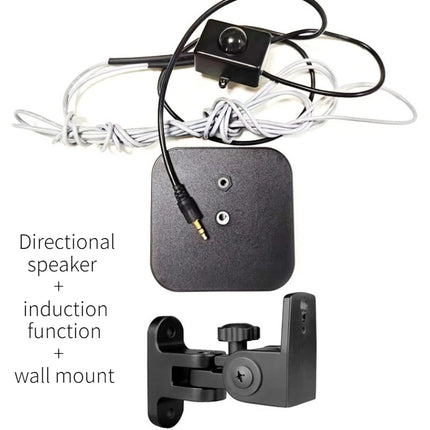 Directional Ultrasonic Speaker G-19 10-15° Narrow Beam Focused Sound for Museum Retail Bank Ceiling Wall Mount Audio System