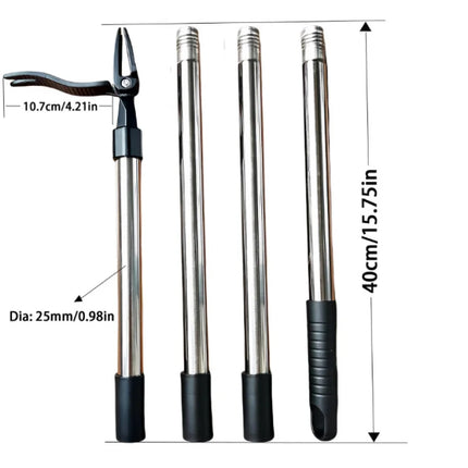 Weeding tool，Stand-up manual weeding tool without bending over, weed root remover, garden weeding tool, root remover with extens