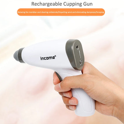 Vacuum Cupping Gun Electric Cupping Pump Body Massager USB Charging Negative Pressure Massage Tool for Scraping Gua Sha Suction