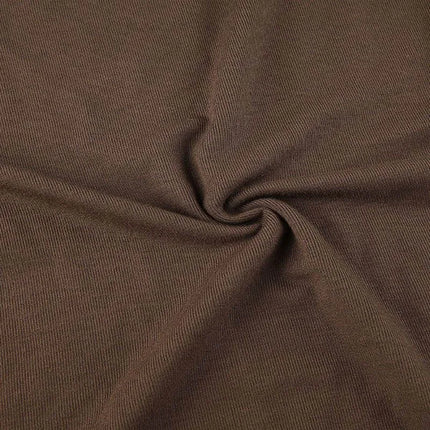 Women Casual Slim Fit Long Sleeve O-Neck T-shirts Tops Spring Fall Solid Color Tees with Thumb Holes Streetwear
