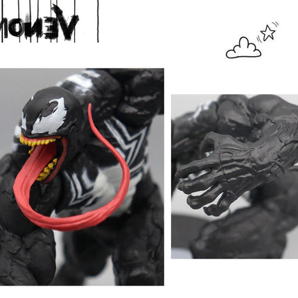 Marvels Venoms Spidermans movie Figure Action Toys Model Plate  Car Decoration Doll birthday toy gift
