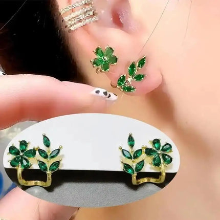 Korean Fashion Seven Star Zircon Earrings For Women Jewelry 2026 Trending New Luxury Women's Crystal Stars Stud Earrings Gifts