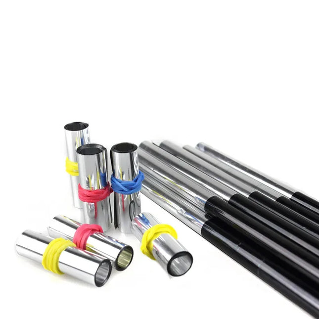 100pcs Appearing Mini Cane (Black 50cm Length) Magic Tricks Stage Street Magic Comedy Magia Wand