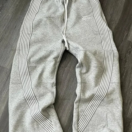 Y2k Embroidered Gray Casual Pants Camo Functional Tactical Functional Men's Women's Premium Jogging Drawstring Sweatpants