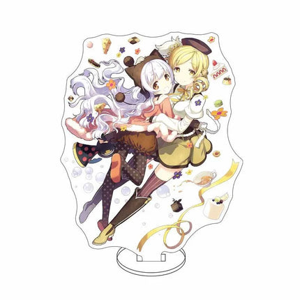 Puella Magi Madoka Magica ANIME 15CM Madoka Kaname Homura Akemi Acrylic Stand figure Stand Cosplay Festivals Gifts keychain