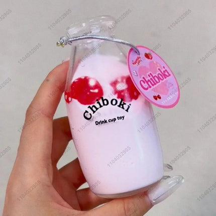 Boba Tea Stress Ball Bubble Tea Fidget Toy Water Bottle Squishy ASMR Anti Stress Funny Novelty Toy Toys For Girl antiestrés