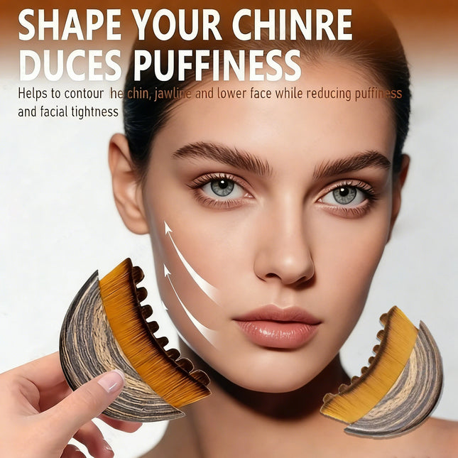 Lymphatic Contour Face Brush Face Ergonomically Designed Fit The Skin Precisely Blood Circulation Massage Tools Facial Massager