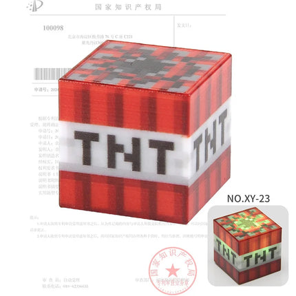 Light-Up Magnetic Blocks 2cm - Set of 10 Pieces