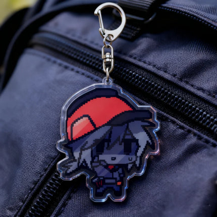 Popular Game Cartoon Chibi Keychain Accessories Bag Charms Keyrings Jewelry Fans Freinds Game Lovers Gifts