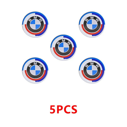 11mm 14mm Car Remote Key Fob Emblem For BMW E46 E90 F10 Sticker Logo Replacement F30 G20 X1 X3 X5 M Performance 50th Anniversary