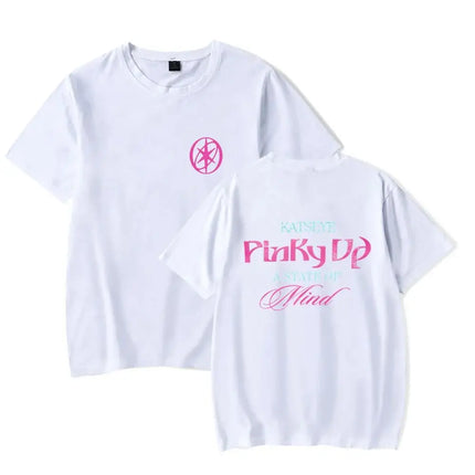 K Pop Tops Katseye Tshirt New Album Pinky Up Tshirt 2026 Merch Crewneck Short Sleeve Casual Loose Tee Print Fashion Tops Unisex