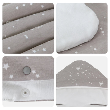 Baby Wrap Blanket For The Newborn With Windproof Hooded In A Infant Car Seat Autumn Warm Envelope For Discharge 0-6 Months
