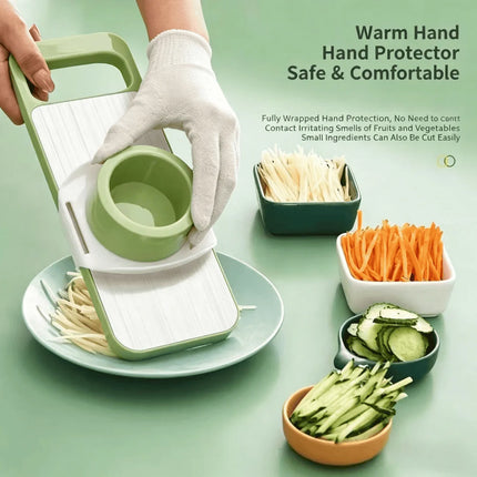 Adjustable Multi-Blade Vegetable Cutter Mandoline Slicer Potato Veggie Chopper for Kitchen Food Prep