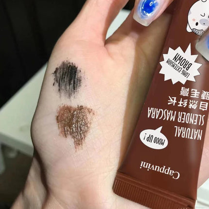 [HB]Cappuvini Slimming Volume Mascara Brown Black Mascara Set Waterproof And Long-Lasting Curl Non-smudge Eyelash Makeup Mascara