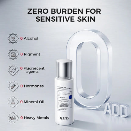 100ml Moisturizing Essence Lotion with Hyaluronic Acid & Ceramide – Calming Formula for Dry, Sensitive Skin