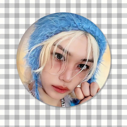 I-FelixS Cool Badges Badges Cartoon Round Brooches On Backpack Jacket Acrylic Button Pins Collection Gifts