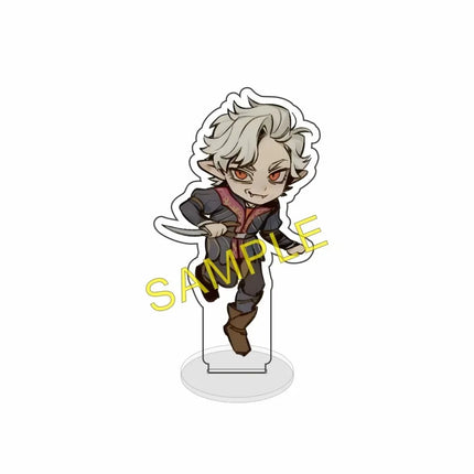 Game Baldur's Gate Astarion Karlach Shadowheart 10CM Double-sided HD Printing Acrylic Stand keychain Desk Decor Collect gifts