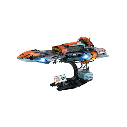 Space exploration series building blocks, spaceship and super aircraft model assembly, children's DIY toys and gifts