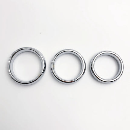 1pcs Penis Stretcher Fun metal rings Male sex products metal penile rings time-lapse penis rings penis weights dick sex toys