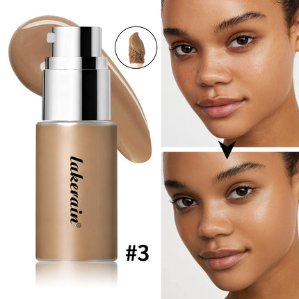 Long Lasting Foundation Serum With Bronzing Shaping Moisturizes Nourishes Skin Brighten Facial Contouring Concealer Cosmetics