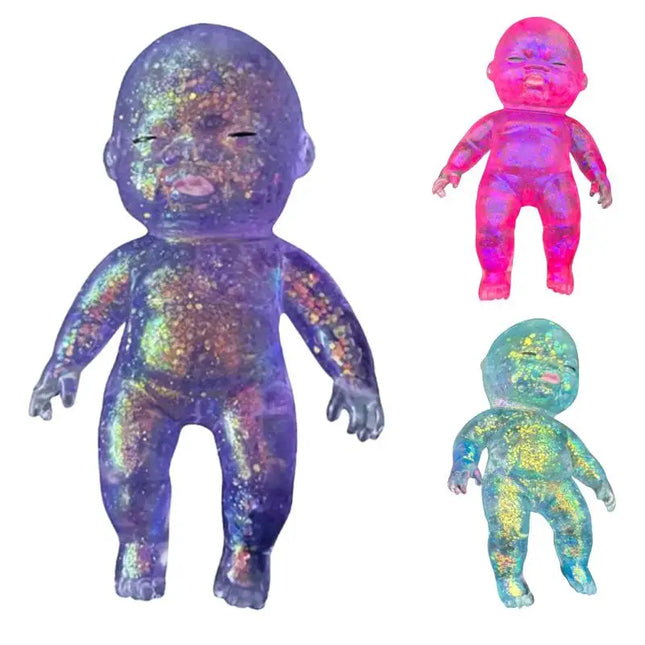 Squishy Personality Shiny Slow Rebound Adorable Baby Toy Softer And Squeezable Toys Children And Adults Stress Relief Toy
